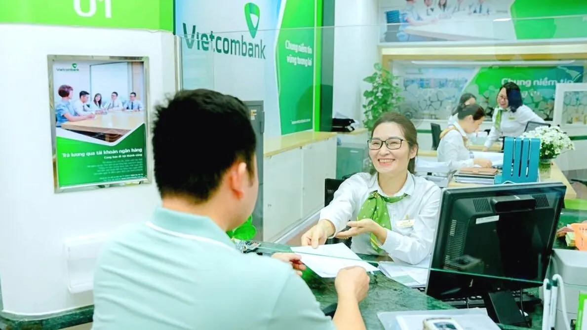 Hình ảnh minh họa tại Vietcombank